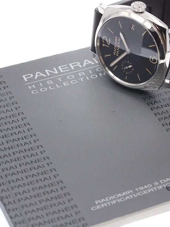 PANERAI Radiomir 1940 3 Days PAM00514 Date Hand Winding Men\'s Watch_960441 main image 7